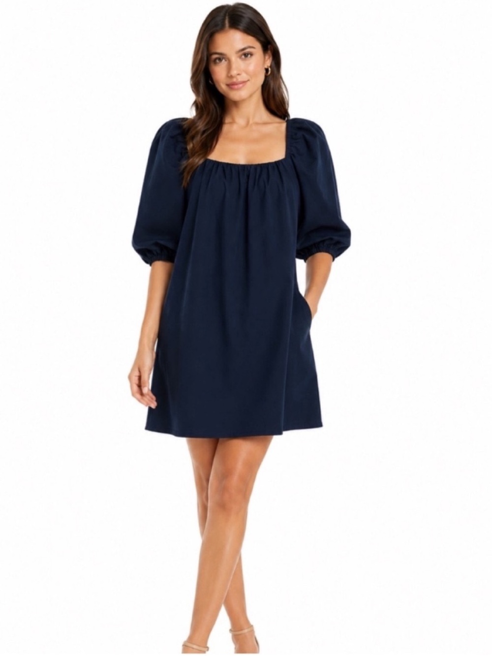 Madewell Dress 4 Babydoll Blue